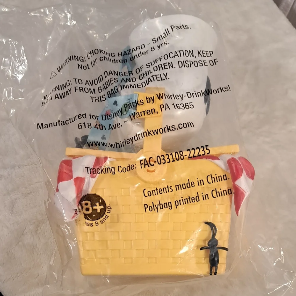 Disney Yellow Picnic Basket Party Favor